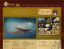 Tablet Screenshot of breesstudio.com